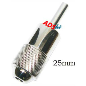 stuuning semi-knurling semi-polishing design 304 stainless steel tattoo grip